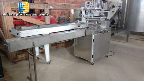 Flow pack wrapping machine Milpack Flow pack wrapping machine Milpack
