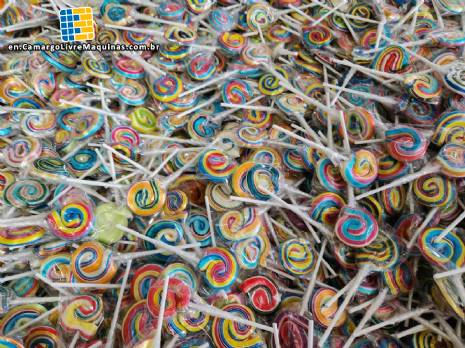 Industry for manufacturing colorful lollipops, pacifiers, tweeps, candies, and delicious treats. Industry for manufacturing colorful lollipops, pacifiers, tweeps, candies, and delicious treats.