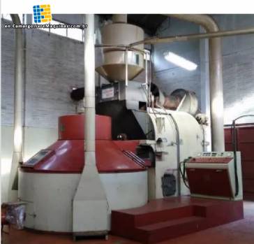 Line for roasting coffee Line for roasting coffee