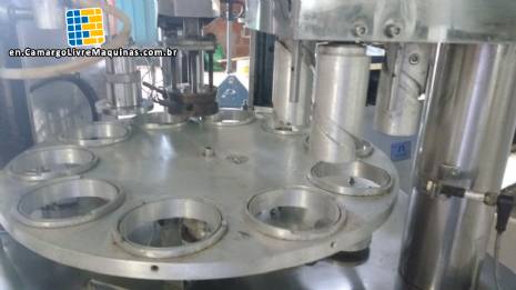 Milainox liquid and semi-paste dosing filling machine Milainox liquid and semi-paste dosing filling machine