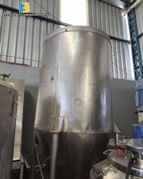 Stainless steel storage silo tank Stainless steel storage silo tank