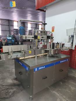 Zegla automatic double stainless steel labeler Zegla automatic double stainless steel labeler